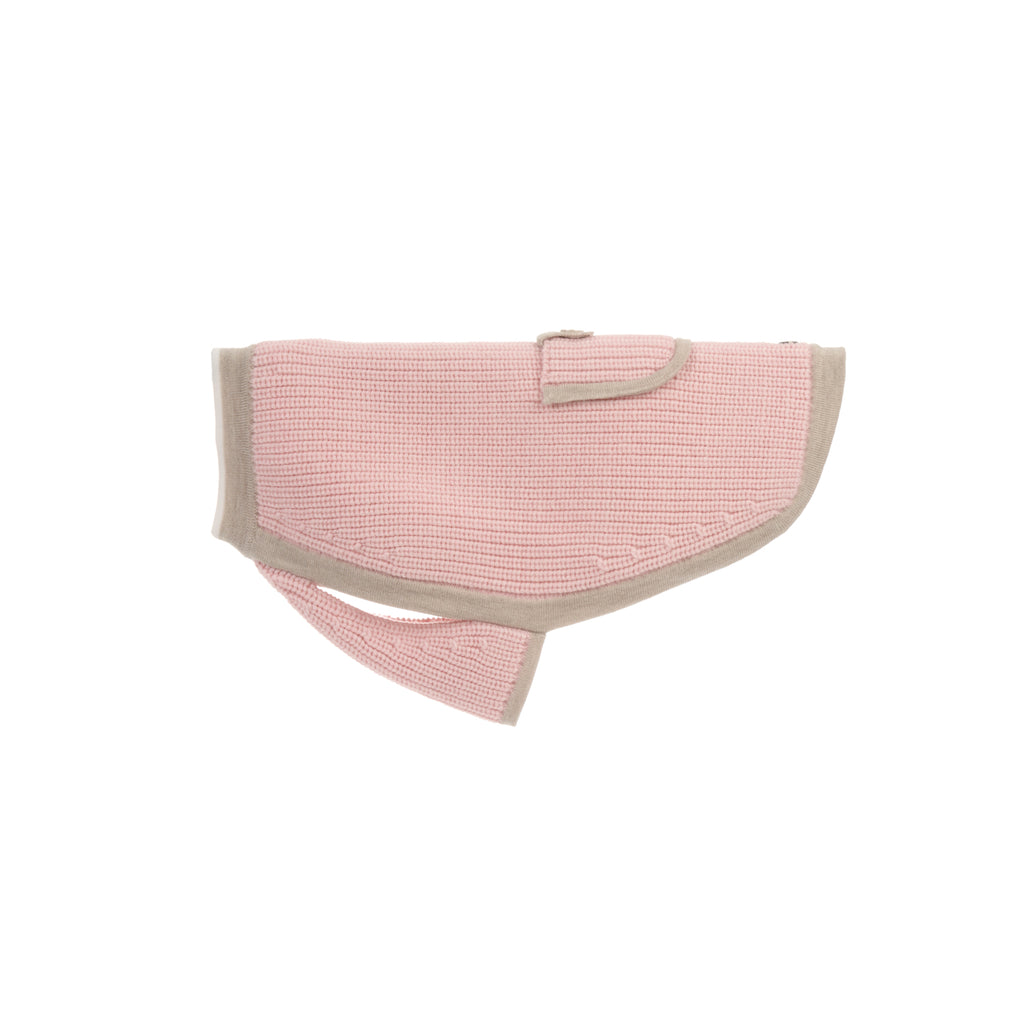 Mungo & Maud Luxury Dog & Cat Outfitters Archer Merino Dog Pullover Pink