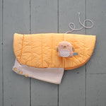 Mungo & Maud Luxury Dog & Cat Outfitters Beetle Dog Coat Orange Knitted Robin Cat Toy Orange