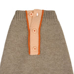Mungo & Maud Luxury Dog & Cat Outfitters Obi Merino Cashmere Dog Pullover Beige Orange
