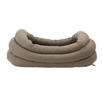 Mungo & Maud Luxury Dog & Cat Outfitters Canoe Dog Bed Brown