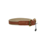 Mungo & Maud Luxury Dog & Cat Outfitters Bonbon Leather Dog Collar Brown