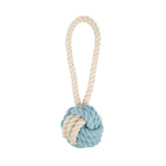 Mungo & Maud Recycled Cotton Rope Tug Toss Puppy Dog Toy Luxury Nautical Gift Present