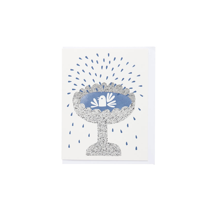 Bird Bath Card